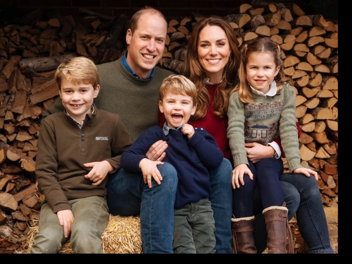 Kate Middleton a Princ William s dětmi Kate Middleton a Princ William s dětmi