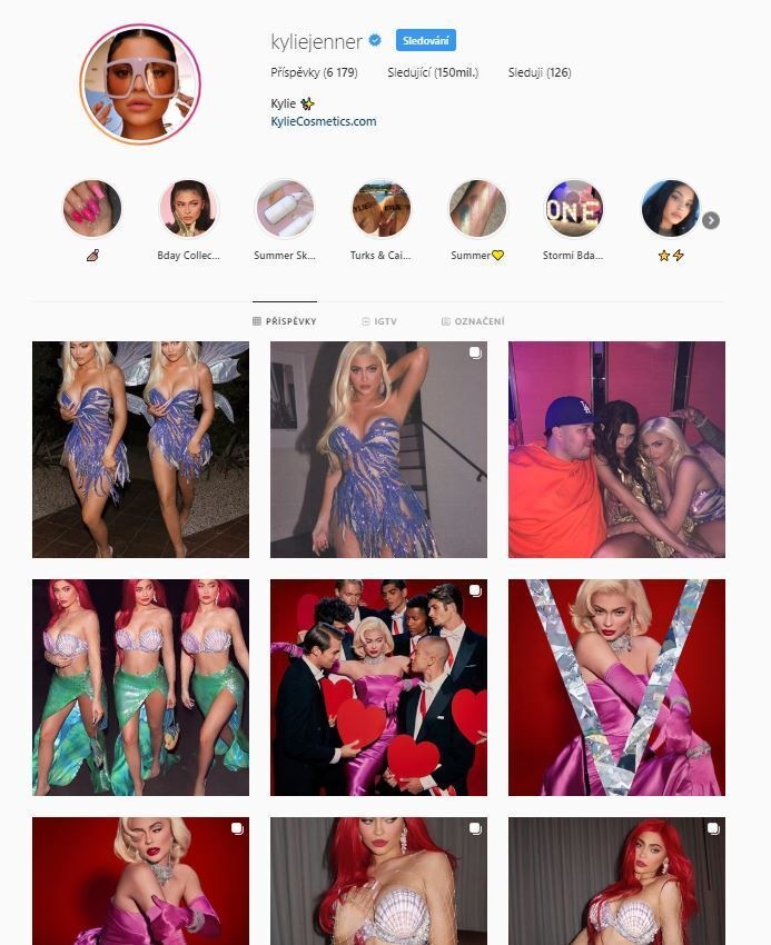 Kylie Jenner na Instagramu vydělává nejvíce Kylie Jenner na Instagramu vydělává nejvíce