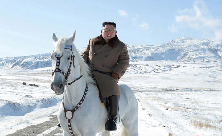 Severokorejský vůdce Kim Čong-un Severokorejský vůdce Kim Čong-un