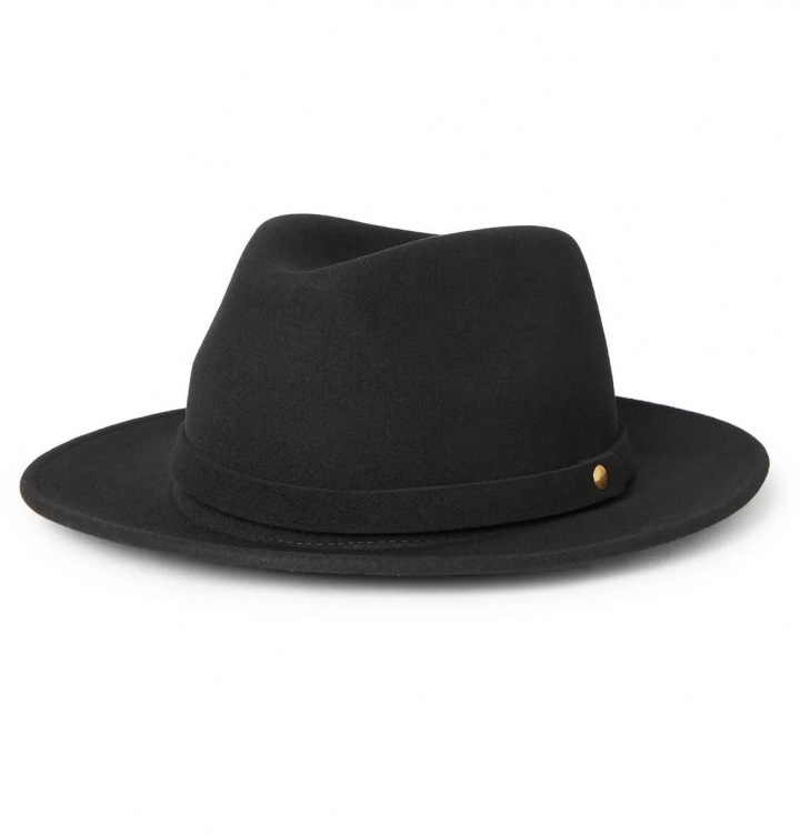 Černý klobouk Lock & Co. Hatters Černý klobouk Lock & Co. Hatters