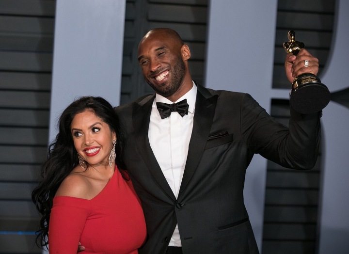 Kobe Bryant s manželkou Vanessou Kobe Bryant s manželkou Vanessou