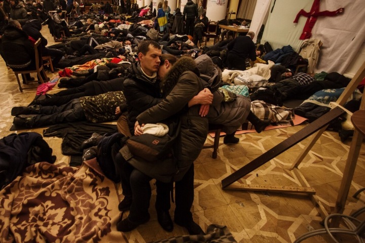 Protivládní demonstranti