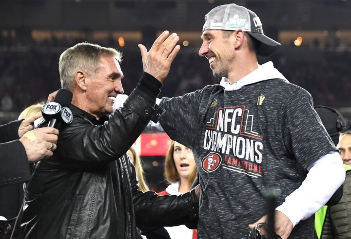 Kyle Shanahan a Mike Shanahan