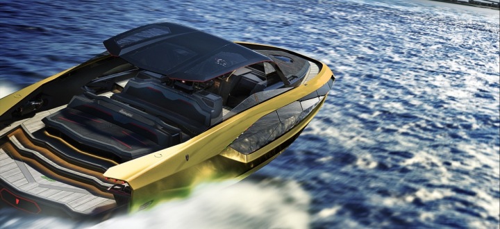 Lamborghini 63 jachta v celé své kráse Lamborghini 63 jachta v celé své kráse