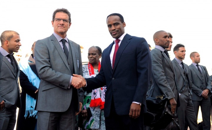 Král Leruo Molotlegi z Královského národa Bafokeng 