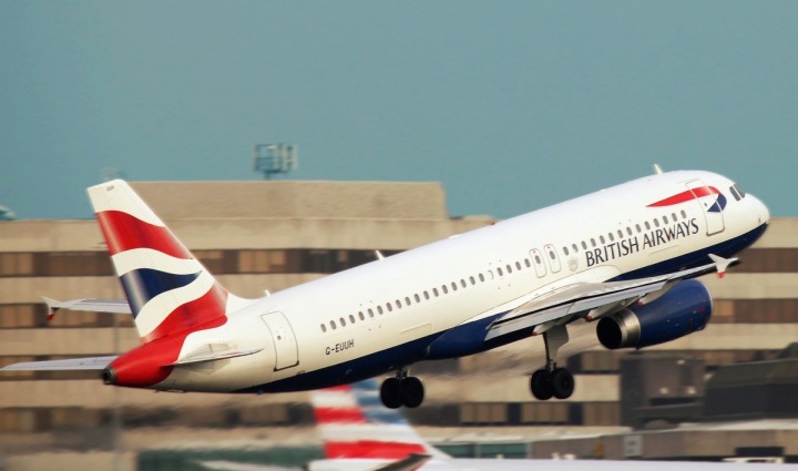 Letadlo společnosti British Airways Letadlo společnosti British Airways