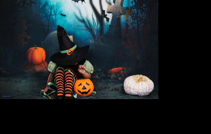 Halloweenské ponožky