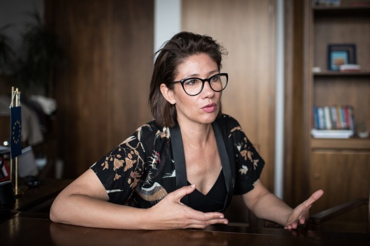 Lucia Ďuriš Nicholsonová, poslankyně Evropského parlamentu. Lucia Ďuriš Nicholsonová, poslankyně Evropského parlamentu.