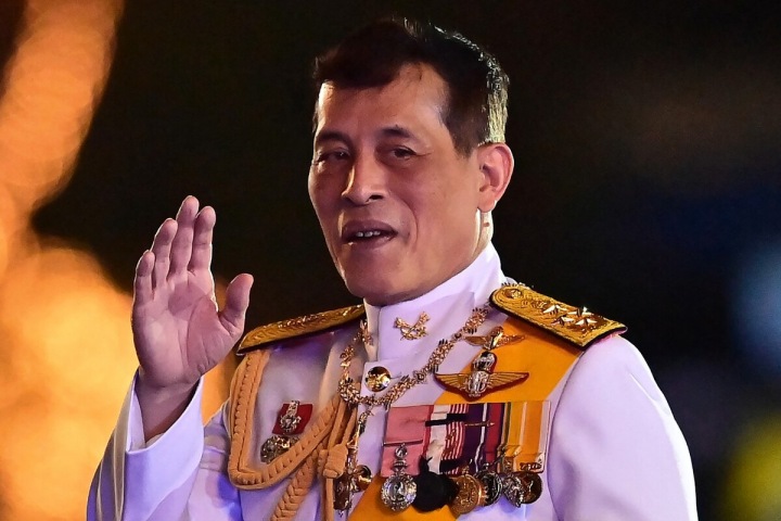 thajský král Maha Vajiralongkorn thajský král Maha Vajiralongkorn