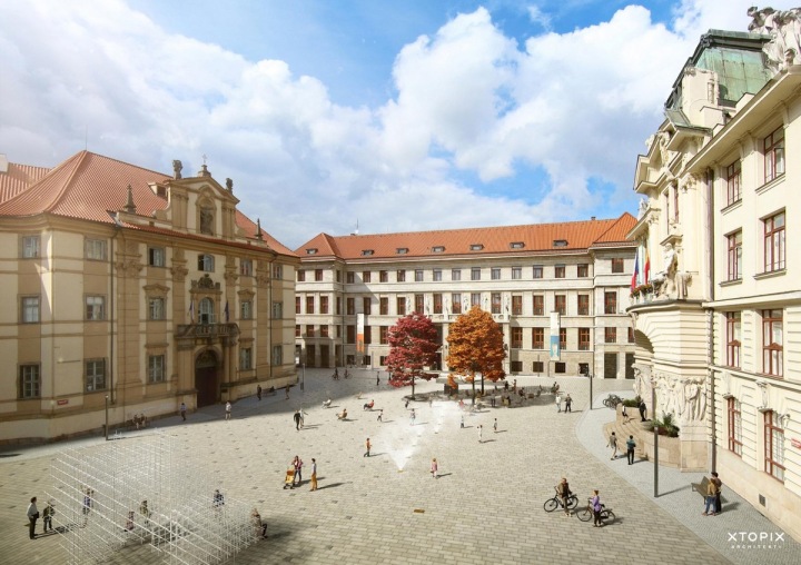 Budoucí podoba Mariánského náměstí. Budoucí podoba Mariánského náměstí.