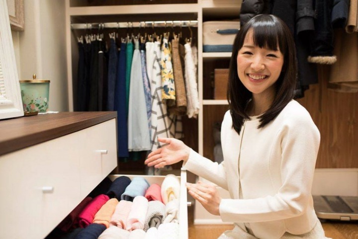 Srovnané věci podle Marie Kondo Srovnané věci podle Marie Kondo