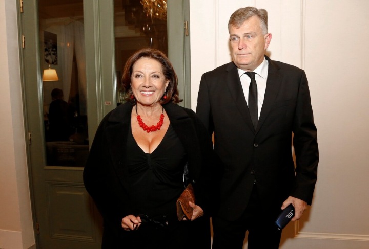 Marie Rottrová s manželem Marie Rottrová s manželem