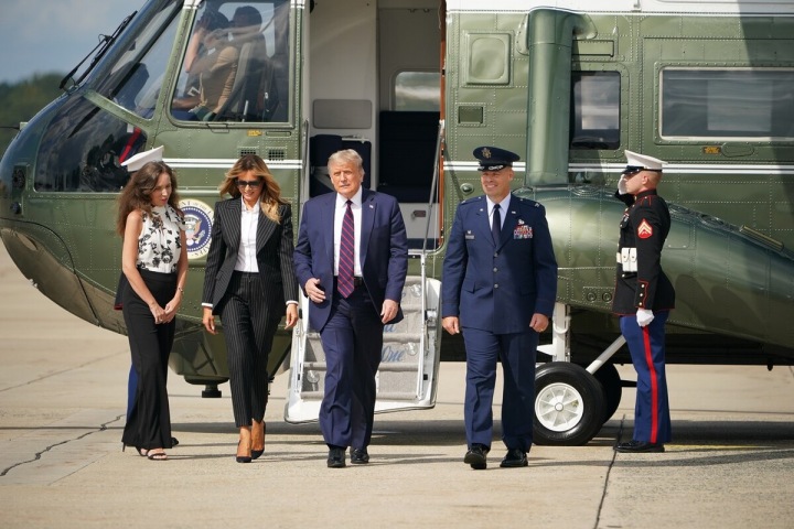 Melania Trump s manželem Donaldem Trumpem Melania Trump s manželem Donaldem Trumpem