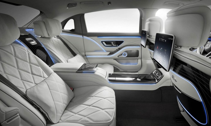 Mercedes-Maybach S 580 interiér Mercedes-Maybach S 580 interiér