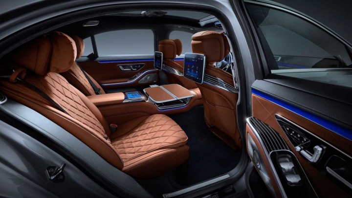 Mercedes třídy S interiér Mercedes třídy S interiér