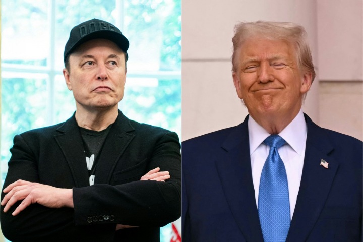 Donald Trump a Elon Musk