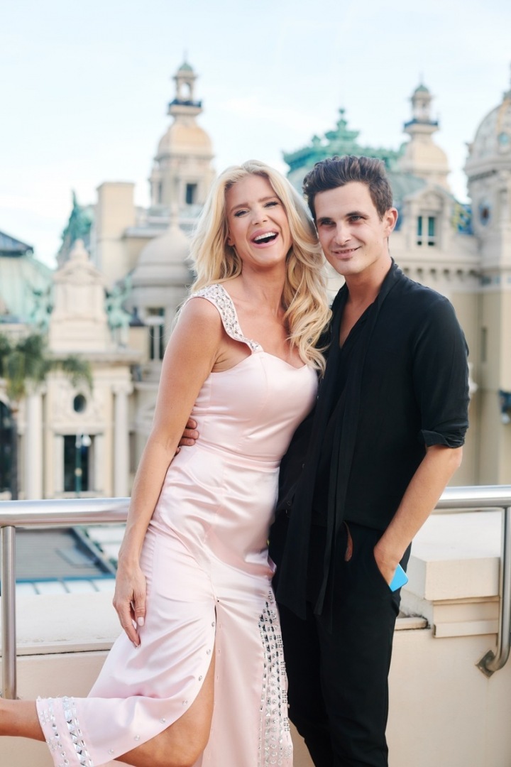 Jiří Kalfař a Victoria Silvstedt Jiří Kalfař a Victoria Silvstedt
