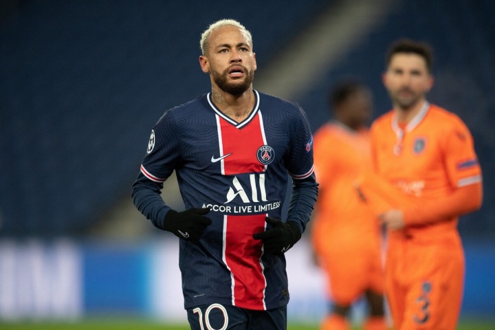 Neymar v dresu Paris Saint Germain. Neymar v dresu Paris Saint Germain.