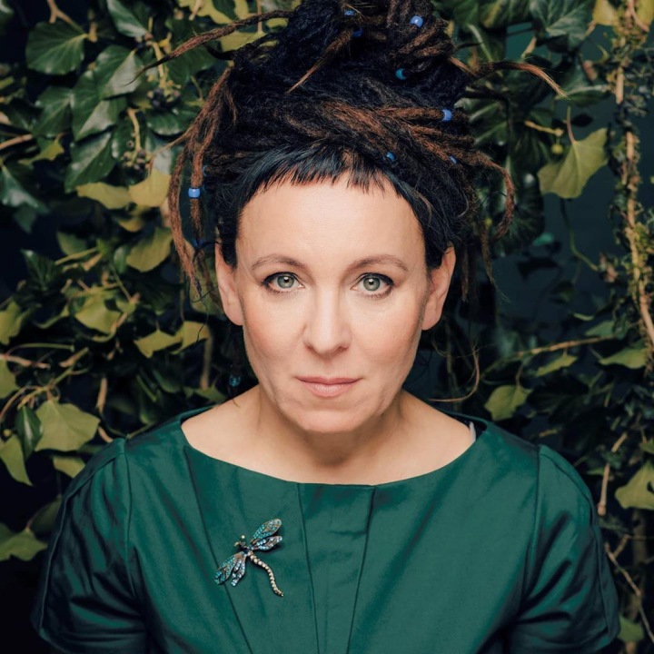 Olga Tokarczuk, držitelka Nobelovy ceny za literaturu. Olga Tokarczuk, držitelka Nobelovy ceny za literaturu.
