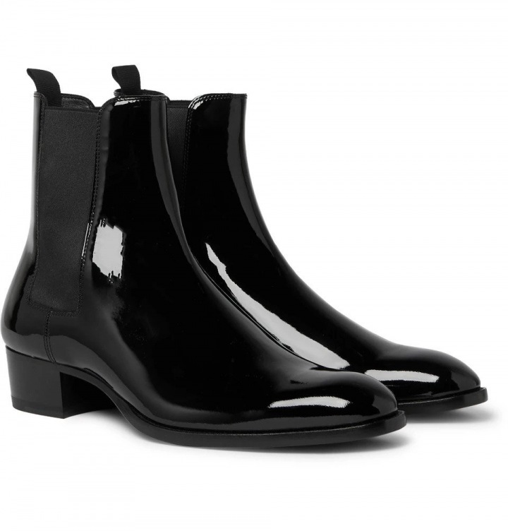 Černé boty Saint Laurent Černé boty Saint Laurent