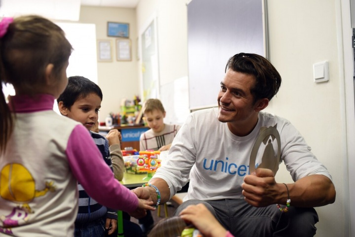 Vyslanec dobré vůle organizace UNICEF, Orlando Bloom Vyslanec dobré vůle organizace UNICEF, Orlando Bloom
