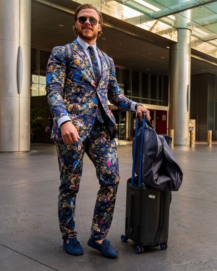 Pastrňák má velmi odvážný vkus