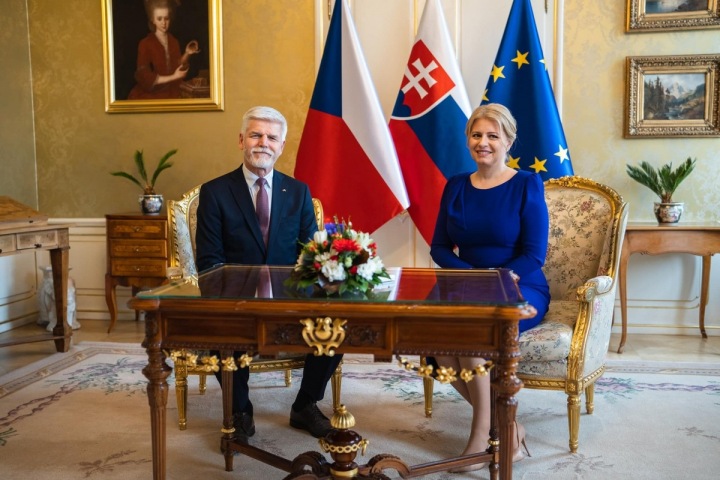 Petr Pavel a Zuzana Čaputová