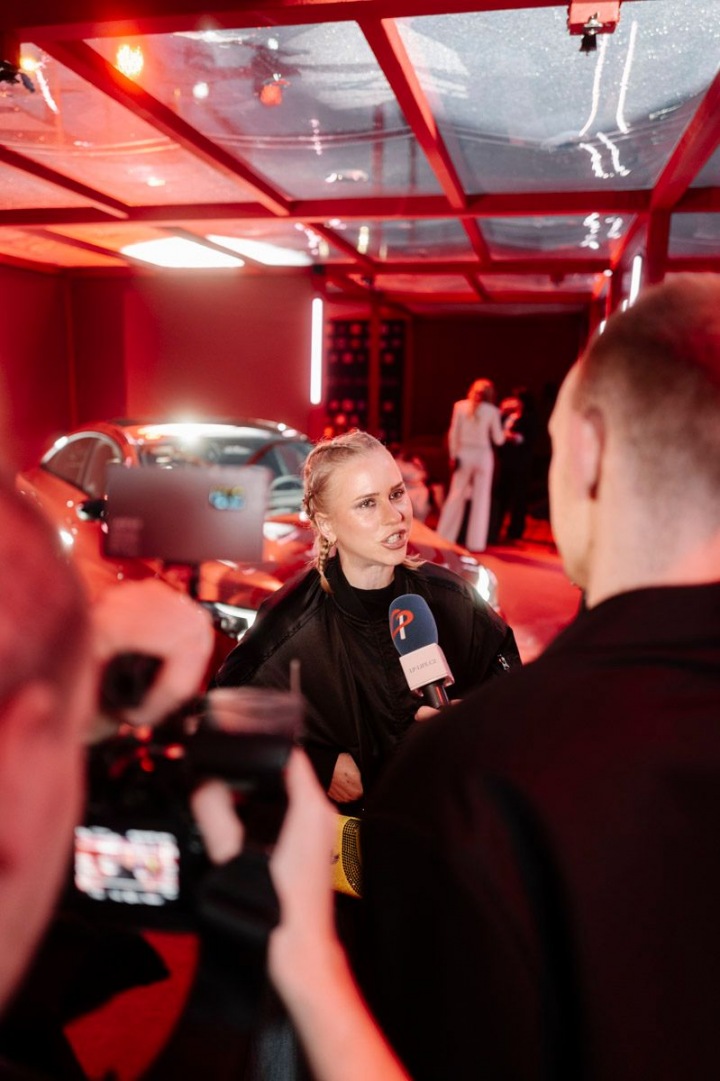 Rozhovor s Marianou Prachařovou jsme natáčeli na MBPFW FW25