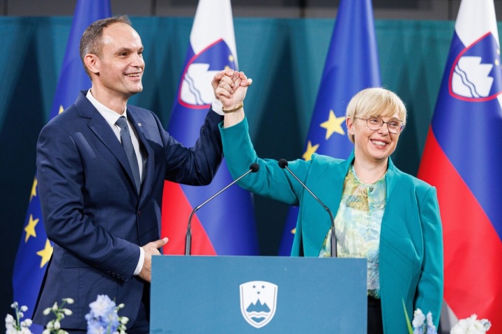 Anže Logar a Nataša Pircová Musarová