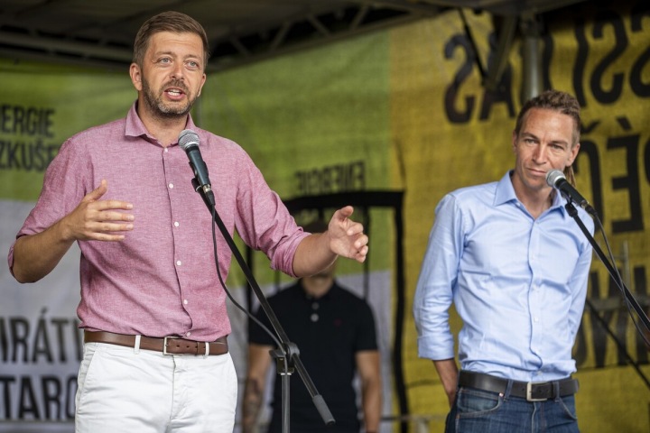 Vít Rakušan a Ivan Bartoš 