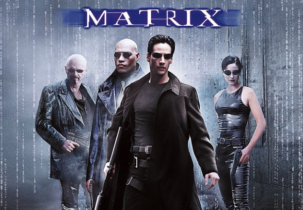 Plakát k filmu The Matrix z roku 1999 Plakát k filmu The Matrix z roku 1999