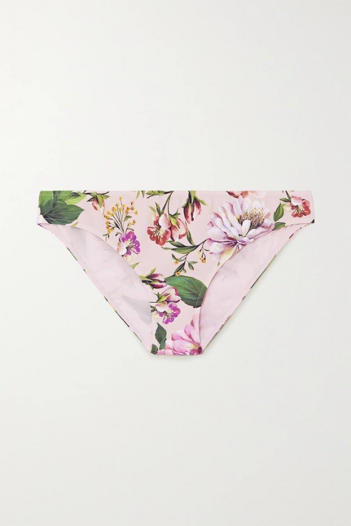 Plavkové kalhotky s květinami Dolce & Gabbana Plavkové kalhotky s květinami Dolce & Gabbana