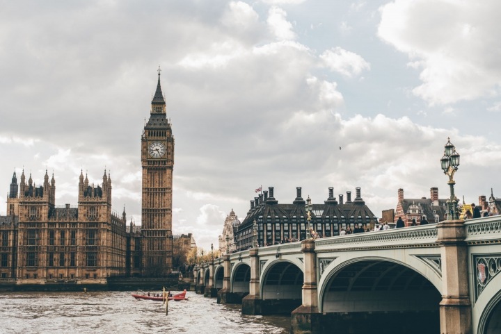 Pohled na BigBen v Londýně Pohled na BigBen v Londýně