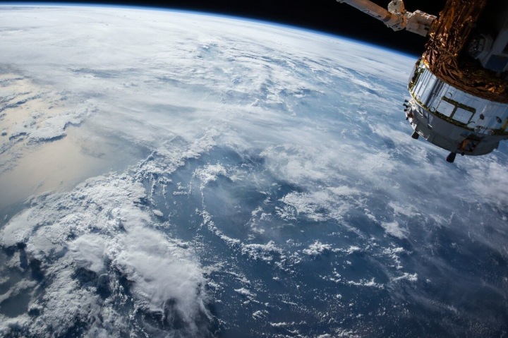 Pohled na planetu Zemi z vesmíru Pohled na planetu Zemi z vesmíru