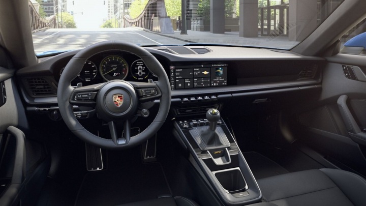 Porsche 911 GT3 interiér Porsche 911 GT3 interiér