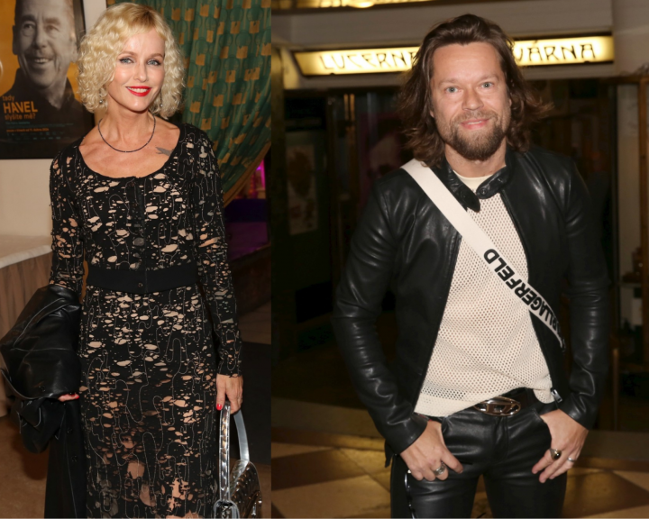 Richard Krajčo dorazil s manželkou Karin.