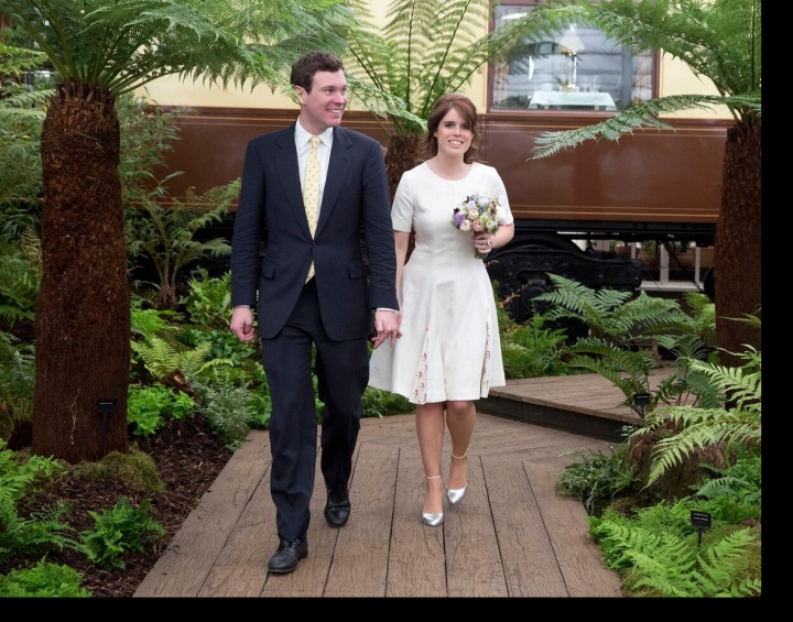 Princezna Eugenie z Yorku a Jack Brooksbank Princezna Eugenie z Yorku a Jack Brooksbank