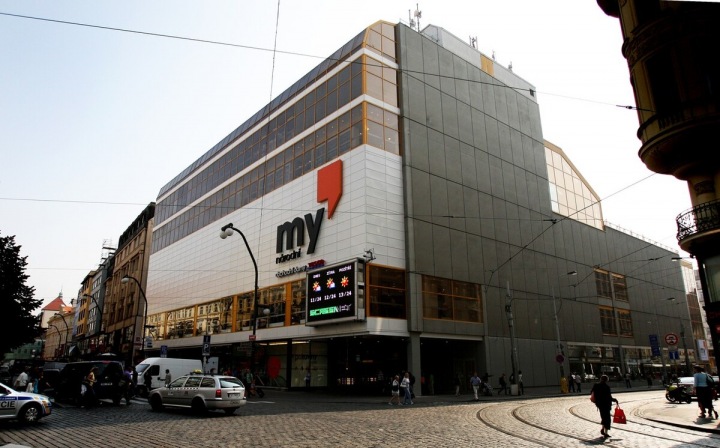 Obchodní dům My je právě v rekonstrukci 