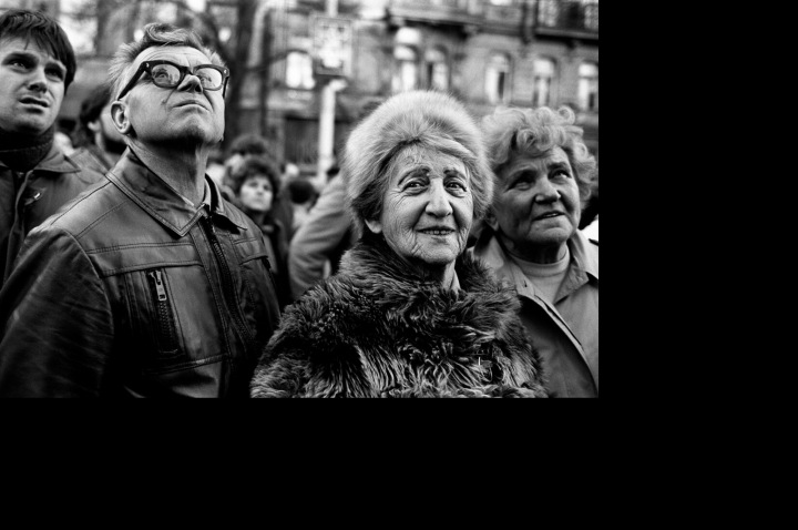 Václavské náměstí a víra v nový život.