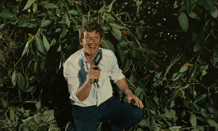 Jean-Paul Belmondo v bláznivém Muži z Ria Jean-Paul Belmondo v bláznivém Muži z Ria