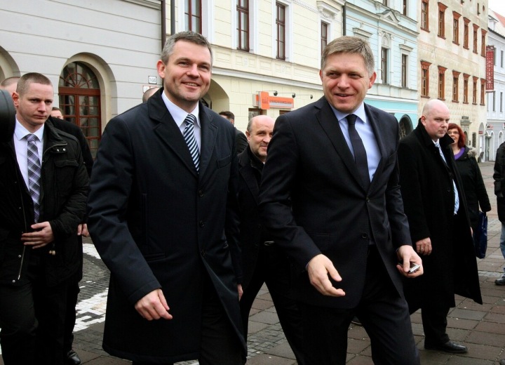 Peter Pellegrini a Robert Fico