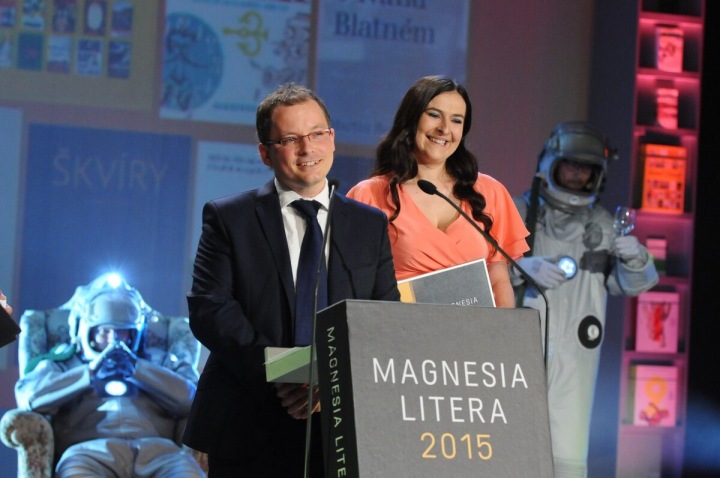 Vladimír Pikora s Markétou Šichtařovou. 