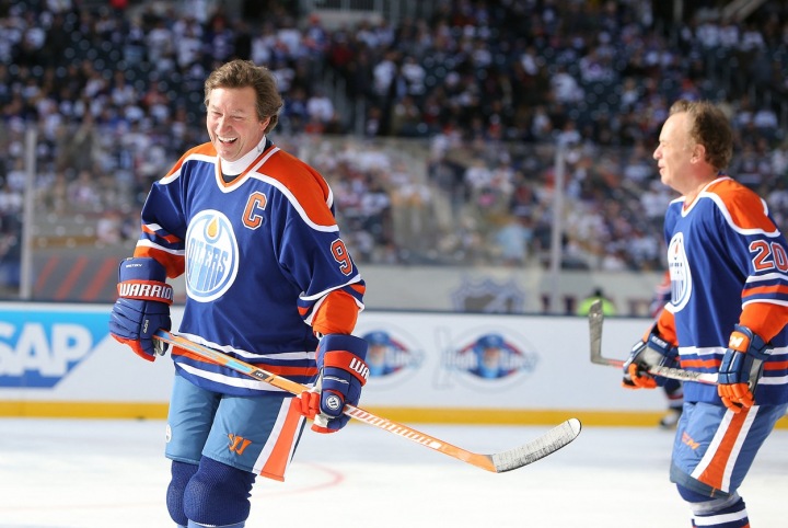 Legenda Gretzky na ledě