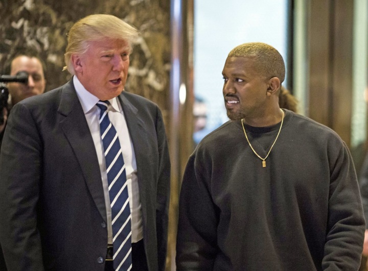  Donald J. Trump a rapper Kanye West