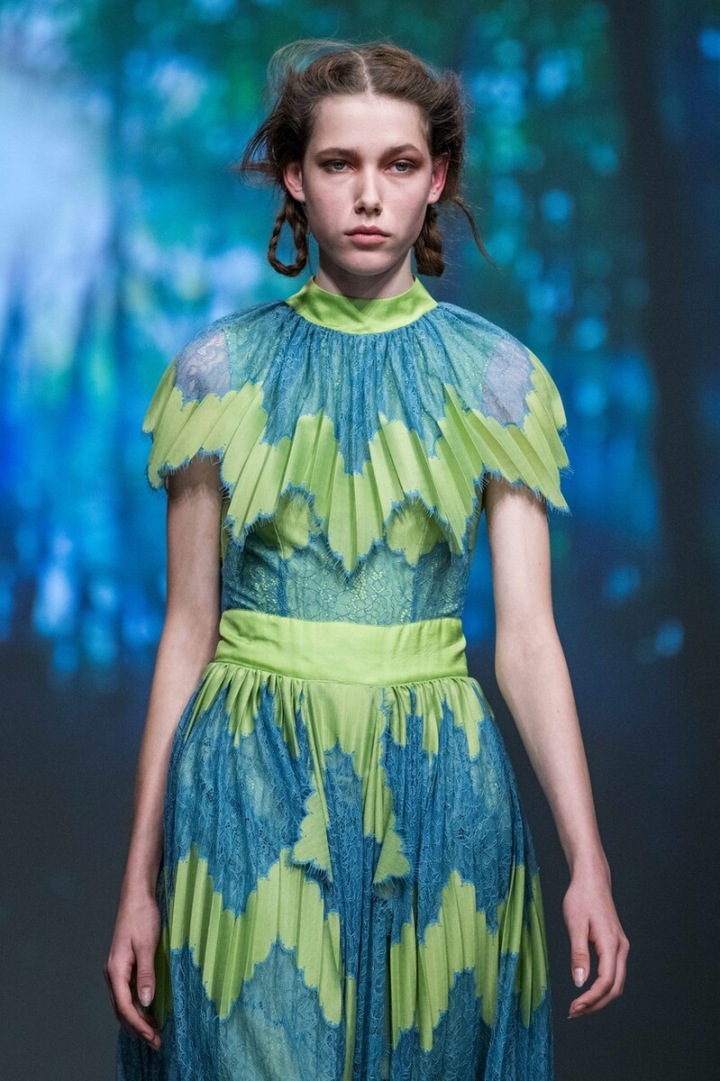 Bora Aksu show, Runway, Spring Summer 2019, London Fashion Week, UK - 14 Sep 2018