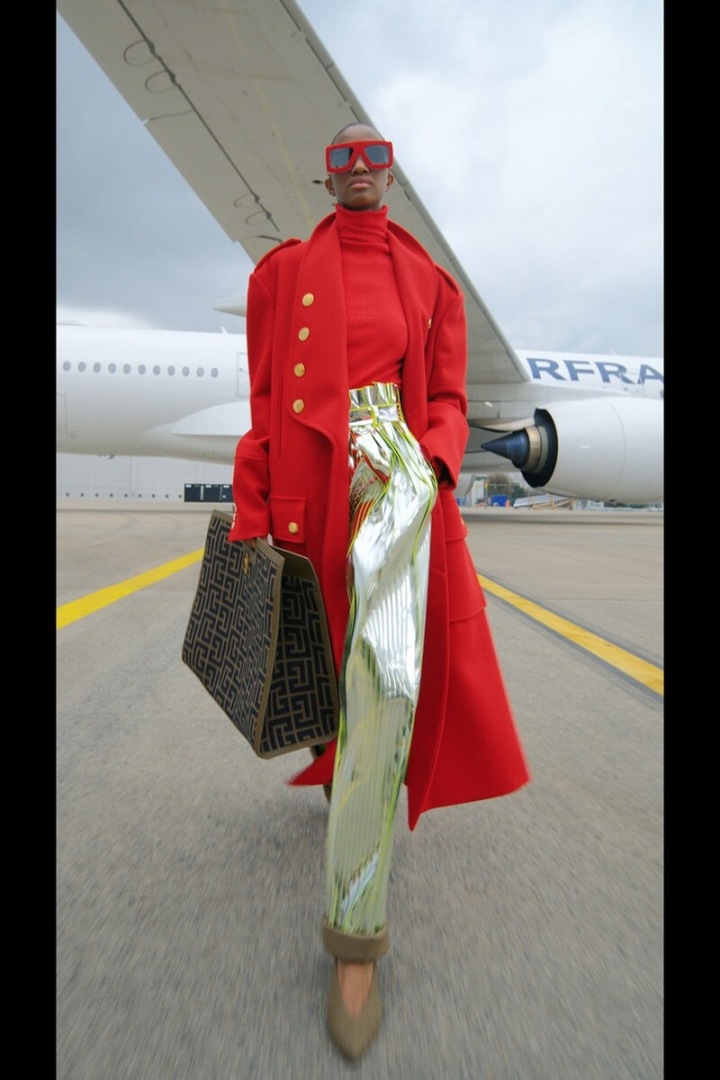 Kabát značky Balmain