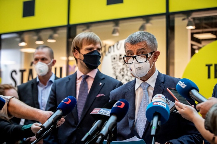 Adam Babiš a Adam Vojtěch, vláda v demisi Adam Babiš a Adam Vojtěch, vláda v demisi