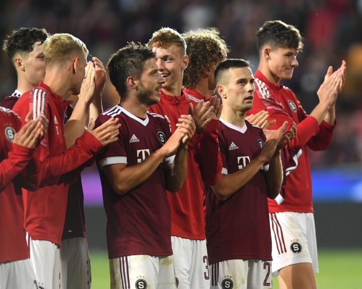 Hráči pražské Sparty 