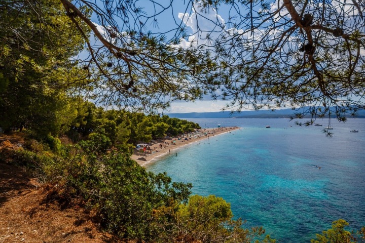 Zlatni Rat na ostrově Brač