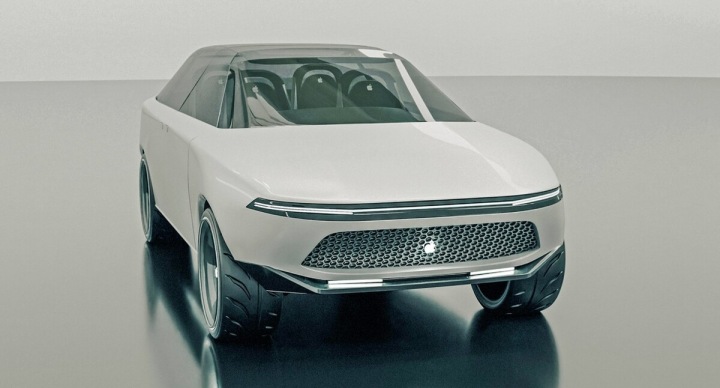 Takhle by mohl vypadat automobil od Applu 